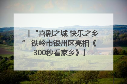 “喜剧之城 快乐之乡” 铁岭市银州区亮相《300秒看家乡》