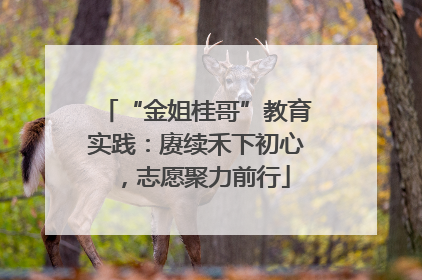 “金姐桂哥”教育实践：赓续禾下初心，志愿聚力前行