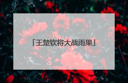 王楚钦将大战雨果