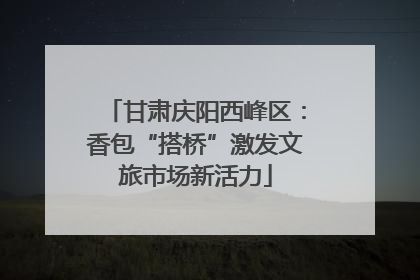 甘肃庆阳西峰区：香包“搭桥”激发文旅市场新活力
