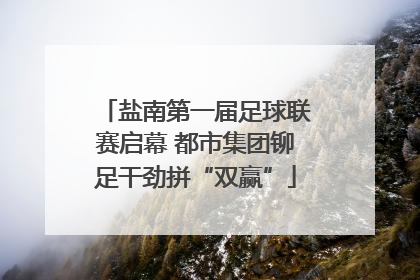 盐南第一届足球联赛启幕 都市集团铆足干劲拼“双赢”