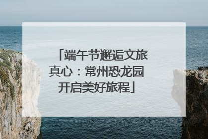 端午节邂逅文旅真心：常州恐龙园开启美好旅程
