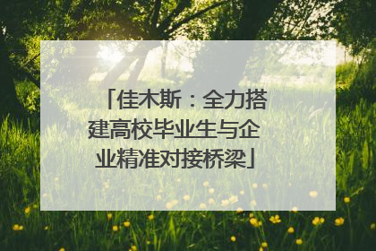 佳木斯：全力搭建高校毕业生与企业精准对接桥梁