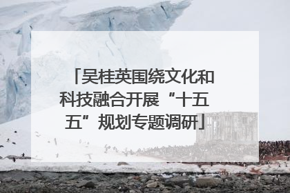 吴桂英围绕文化和科技融合开展“十五五”规划专题调研