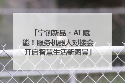 宁创新品・AI 赋能！服务机器人对接会开启智慧生活新图景