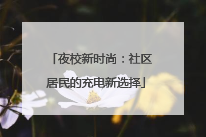 夜校新时尚：社区居民的充电新选择