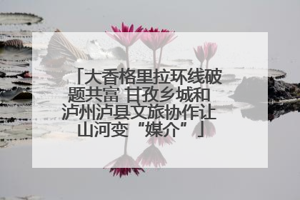 大香格里拉环线破题共富 甘孜乡城和泸州泸县文旅协作让山河变“媒介”