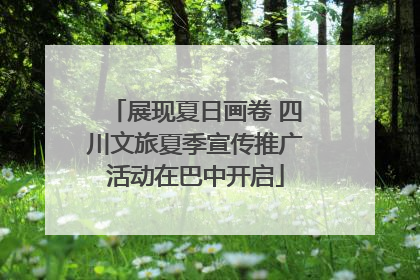 展现夏日画卷 四川文旅夏季宣传推广活动在巴中开启