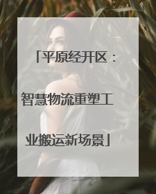 平原经开区：智慧物流重塑工业搬运新场景