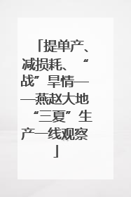 提单产、减损耗、“战”旱情——燕赵大地“三夏”生产一线观察