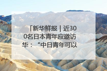 新华鲜报｜近300名日本青年应邀访华：“中日青年可以创造更好的未来”