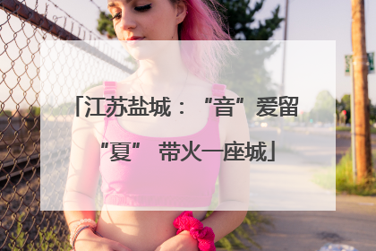 江苏盐城：“音”爱留“夏” 带火一座城