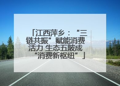 江西萍乡：“三链共振”赋能消费活力 生态五陂成“消费新枢纽”