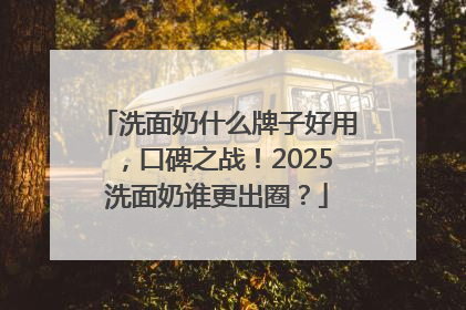 洗面奶什么牌子好用，口碑之战！2025洗面奶谁更出圈？