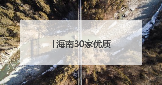 海南30家优质企业亮相中博会