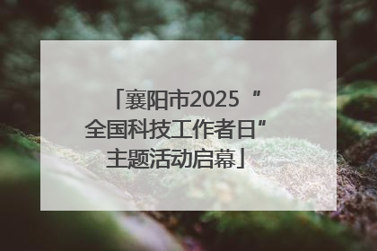 襄阳市2025“全国科技工作者日”主题活动启幕