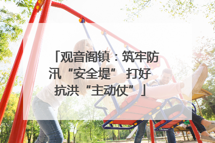 观音阁镇：筑牢防汛“安全堤” 打好抗洪“主动仗”