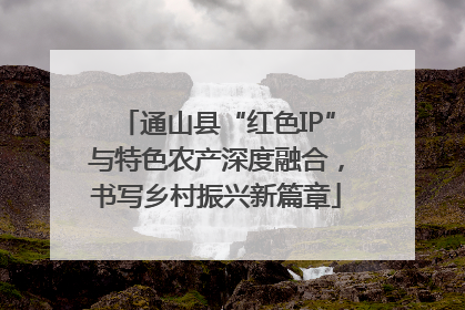 通山县“红色IP”与特色农产深度融合，书写乡村振兴新篇章