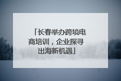 长春举办跨境电商培训，企业探寻出海新机遇