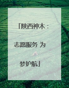 陕西神木：志愿服务 为梦护航