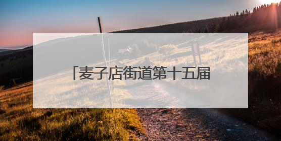 麦子店街道第十五届国际社区文化季启幕