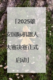 2025雄安国际机器人大赛决赛正式启动